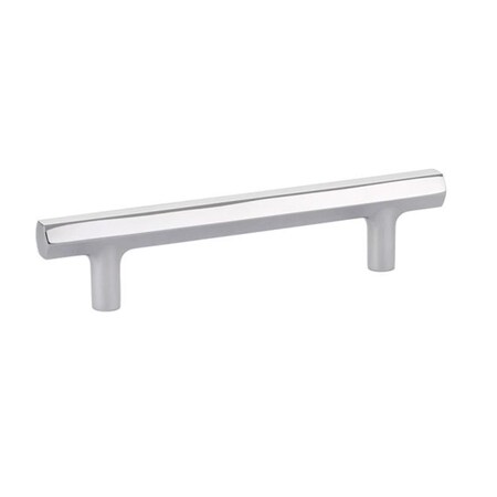 Patioplus 4 in. Mod Hex Pull, Bright Chrome PA1636400